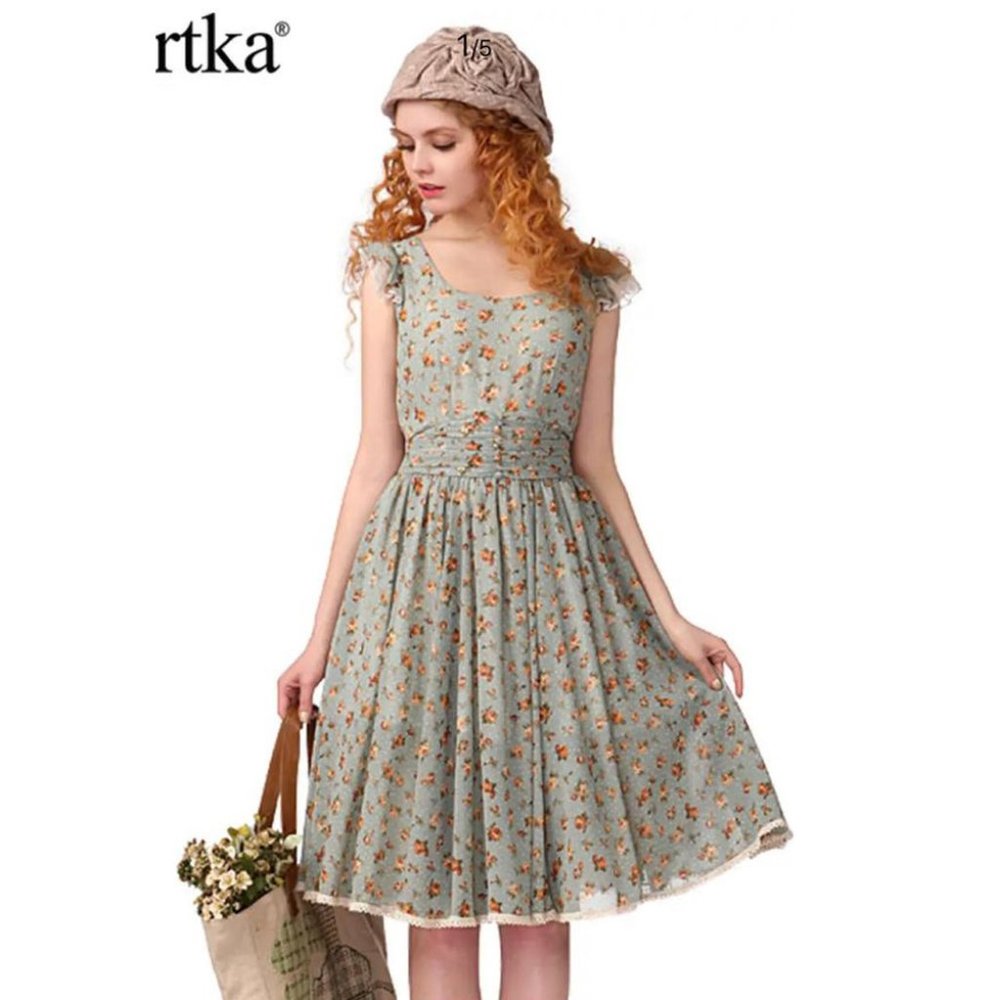 Artka - Floral summer dress